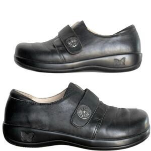 Alegria Joleen Leather Slip-On Oxfords Shoes Women's 8.5/EUR 39